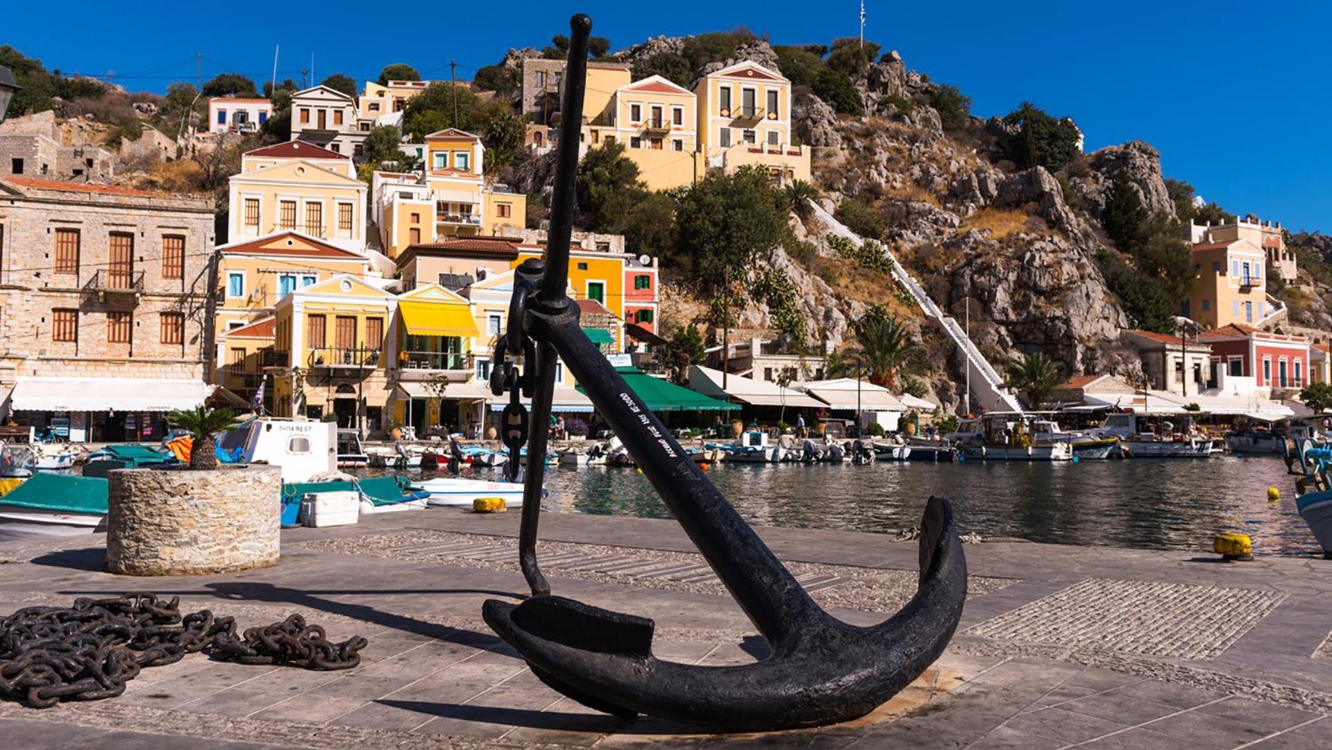 Hotel Elena à Symi Extérieur photo